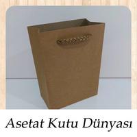 10X14X5 Ölçülü Kraft Karton Çanta