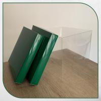 20x20x17.5 Asetat, Çift Taraflı Yeşil  Karton Kutu