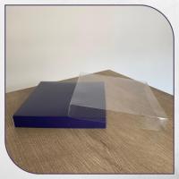 20x20x3 Altı Lacivert Karton Üstü Asetat Kutu