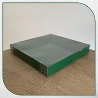 20x20x3 Altı Yeşil Karton Üstü Asetat Kutu
