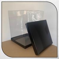 35x35x45 Altı Siyah Karton Üstü Asetat Kutu