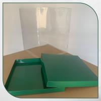 35x35x45 Altı Yeşil Karton Üstü Asetat Kutu