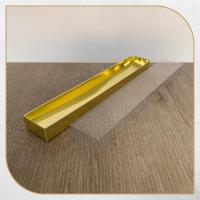 4x24x2 Ölçülü Altı Gold Metalize Karton Üstü Asetat Kutu