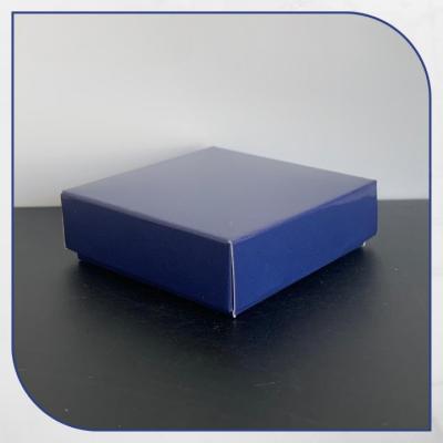 7x7x2.2 Lacivert  Komple Karton Kutu
