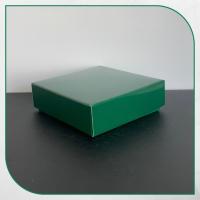 7x7x2.2 Yeşil Komple Karton Kutu