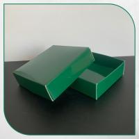 7x7x2.2 Yeşil Komple Karton Kutu