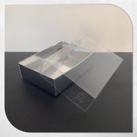 8x11x3 Altı Gümüş Metalize Karton Üstü Asetat Kutu