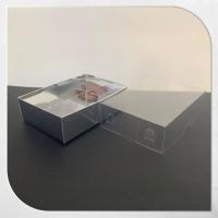 8x11x3 Altı Gümüş Metalize Karton Üstü Asetat Kutu