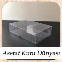 8x11x3 Ölçülü Asetat Kutu