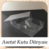 8x11x3 Ölçülü Asetat Kutu
