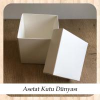 10x10x10 Beyaz Komple Karton Kutu