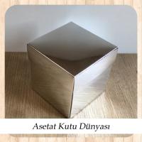 10x10x10 Gümüş Komple Karton Kutu