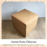 10x10x10 Kraft Komple Karton Kutu