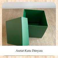 10x10x10 Yeşil Komple Karton Kutu
