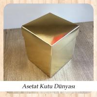 10x10x12 Gold Komple Karton Kutu