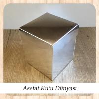 10x10x12 Gümüş Komple Karton Kutu