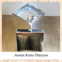 10x10x12 Gümüş Komple Karton Kutu