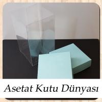10x10x16 Çift Taraflı Mavi Karton Kutu
