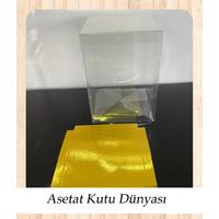 10x10x16 Altı Gold İç Yükseltici Karton Üstü Otomatik Kutu