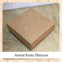 10x10x3 Kraft Komple Karton Kutu