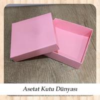 10x10x3 Pembe Komple Karton Kutu