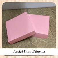 10x10x3 Pembe Komple Karton Kutu
