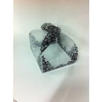 10x12x6 Ölçülü Siyah Yaldızlı Asetat Kutu