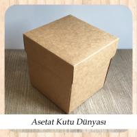 12x12x12 Kraft Komple Karton Kutu