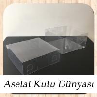 12x12x6 Asetat Kutu