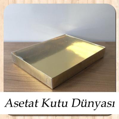 13x17x2.5 Gold Metalize Yasin Kutusu