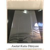 13x19x4.5 Ölçülü Asetat Kutu