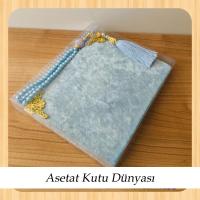 14x17x2 Ölçülü Şeffaf Asetat Yasin Ve Tespih Kutusu