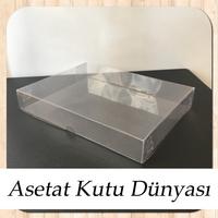 15x20x3 Ölçülü Asetat Kutu