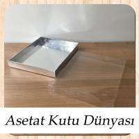 16x20x2.5 Gümüş Metalize Yasin Kutusu