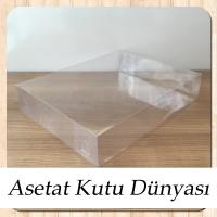 20x25x5 Ölçülü Asetat Kutu