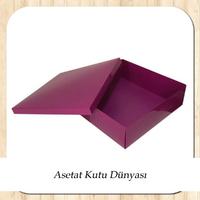 25x25x10 Mor Komple Karton Kutu