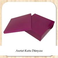 25x25x10 Mor Komple Karton Kutu
