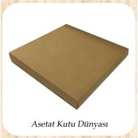 25x25x5 Kraft Komple Karton Kutu