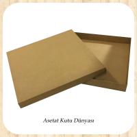 25x25x5 Kraft Komple Karton Kutu