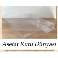 25x30x5 Komple Asetat Kutu