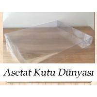 26x33x4 Ölçülü Asetat Kutu