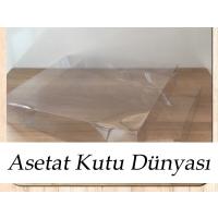 26x33x4 Ölçülü Asetat Kutu