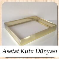 26x33x5 Gold Metalize Kutu
