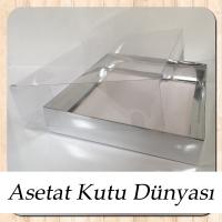 26x33x8 Gümüş Metalize Kutu