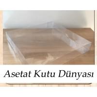 30x30x5 Komple Asetat Kutu