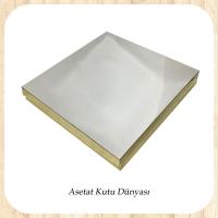 35x35x4 Gümüş Komple Karton Kutu