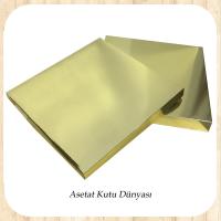 35x35x4 Gold Komple Karton Kutu