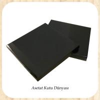 35x35x4 Siyah Komple Karton Kutu