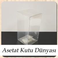 5x5x10 Otomatik Asetat Kutu