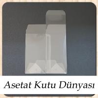 5x5x10 Otomatik Asetat Kutu